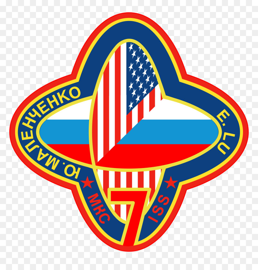 Expedition 7 Insignia - Emblem, HD Png Download - iss png