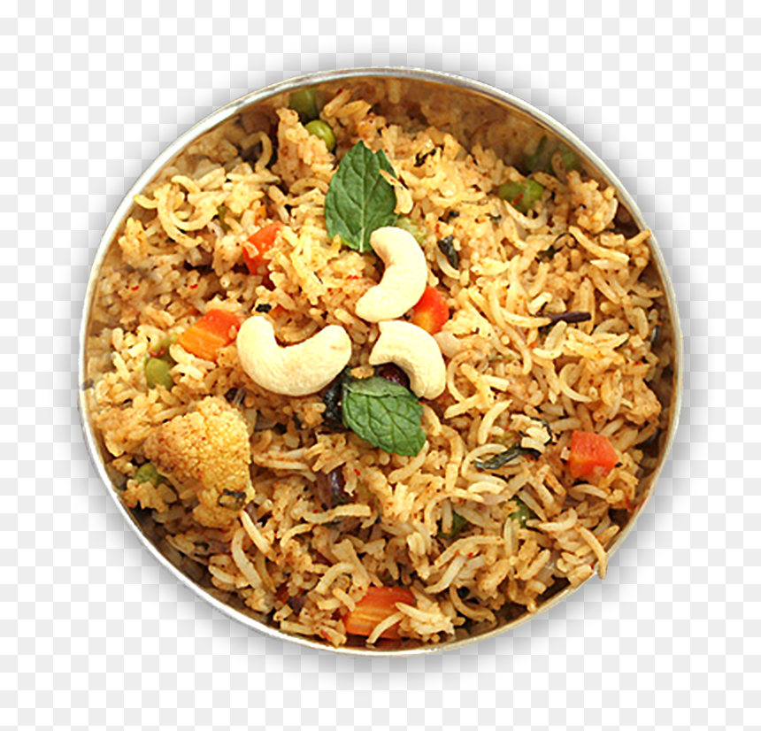 Best Biryani In Indore, HD Png Download - rice plate thali png