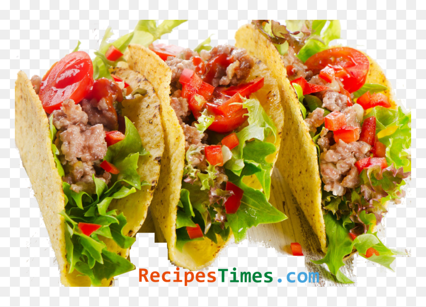 Mexican Tacos Recipe - Mexican Cuisine, HD Png Download - mexican taco png