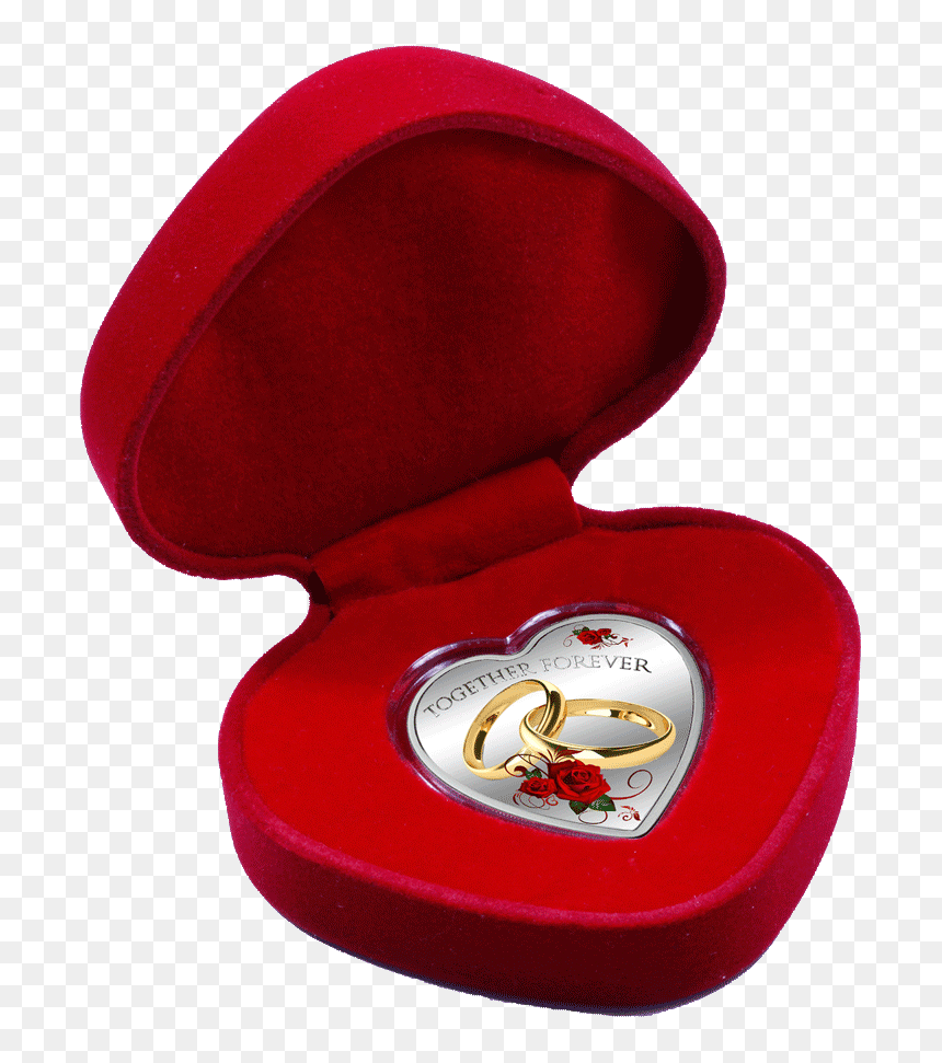 Heart Shaped Silver Coins, HD Png Download - together forever png