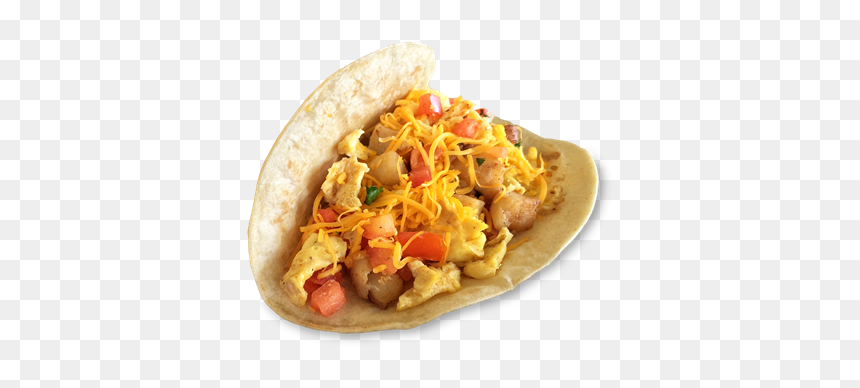 Breakfast Tacos Png, Transparent Png - mexican taco png