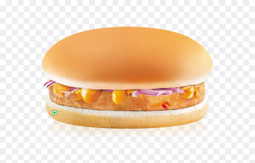 Aloo Tikki Burger Png, Transparent Png - mcdonalds burger png