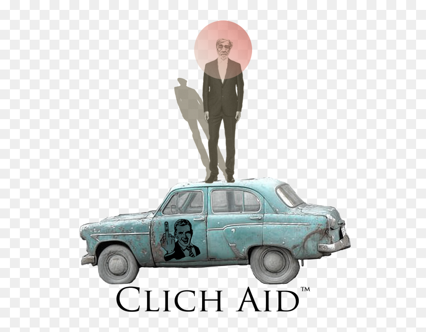 It Portrays A Homeless Man, Wearing A Suit Showing - Hillman Minx, HD Png Download - homeless man png