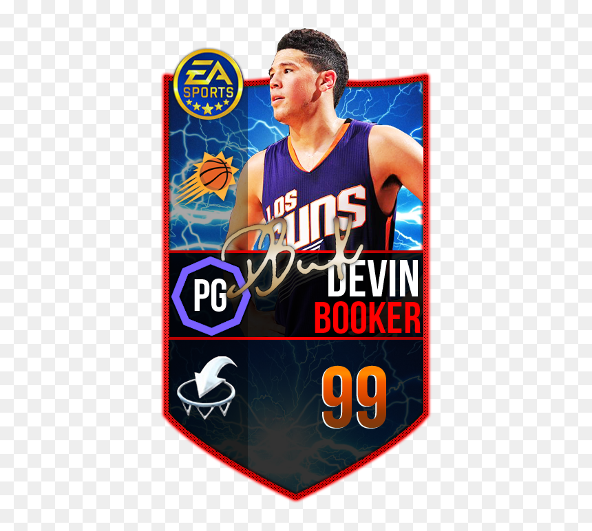 Nba Live Mobile Kawhi, HD Png Download - devin booker png