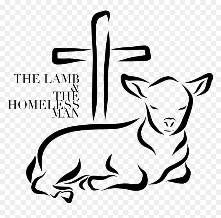 Mobirise - Lamb And Cross, HD Png Download - homeless man png