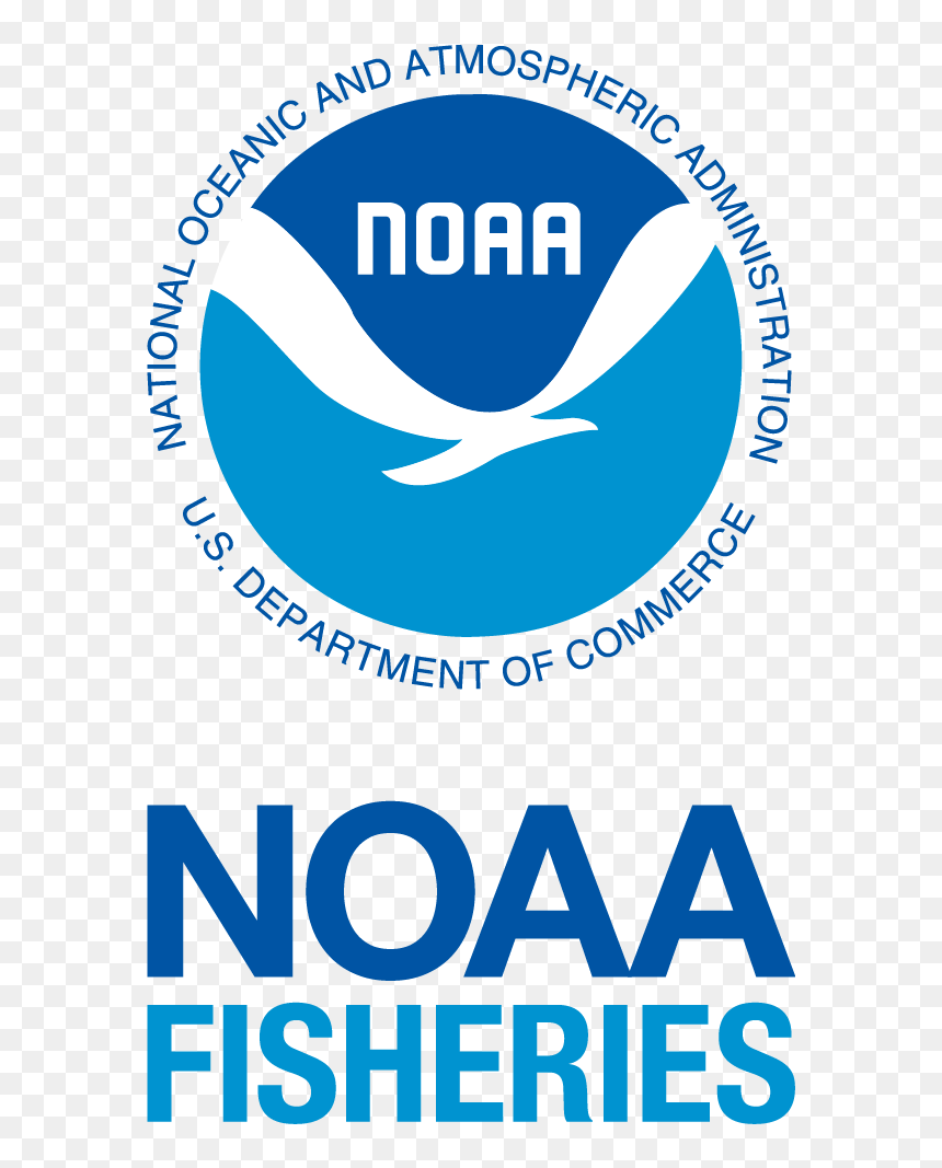 Noaa Fisheries Logo Vertical, HD Png Download - noaa logo png