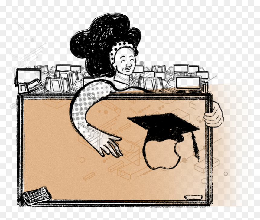 Cartoon, HD Png Download - education girl png