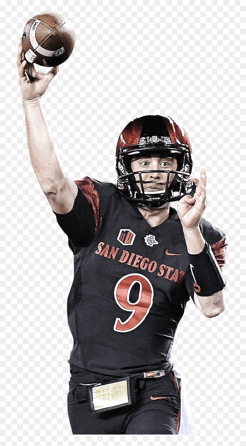 Football Student-athlete - Kick American Football, HD Png Download - san diego state logo png