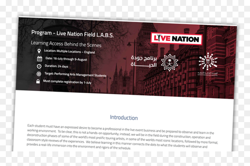 Parallel, HD Png Download - live nation png