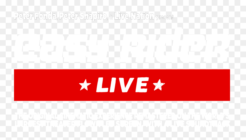 Easy Rider Live - Flag, HD Png Download - live nation png
