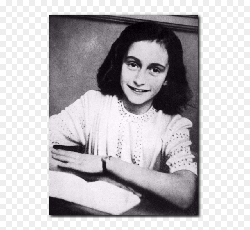 Jewish Girl In The Holocaust, HD Png Download - anne frank png