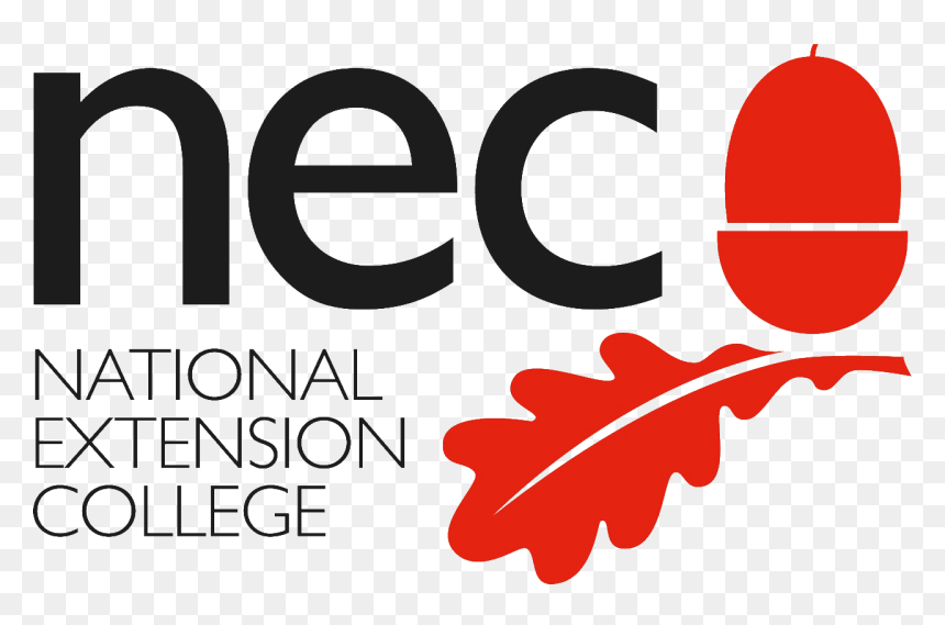 Nec Logo New - National Extension College Logo, HD Png Download - nec logo png