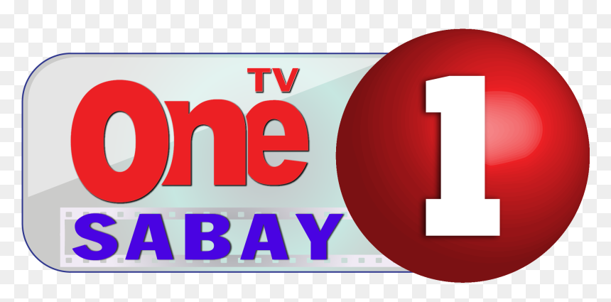 Onetv Sabay Terrestrial Tv Logo - Sign, HD Png Download - tv one logo png