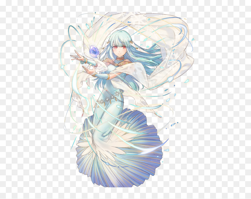 Ninian Oracle Of Destiny Btlface C - Fire Emblem Heroes Ninian, HD Png Download - c++ png