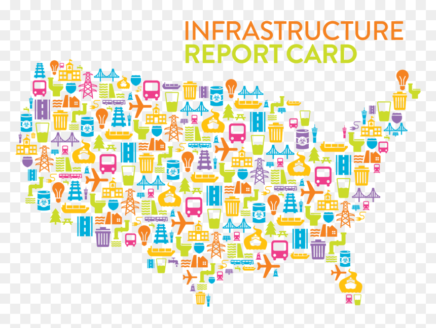 Asce Infrastructure Report Card Florida, HD Png Download - asce logo png