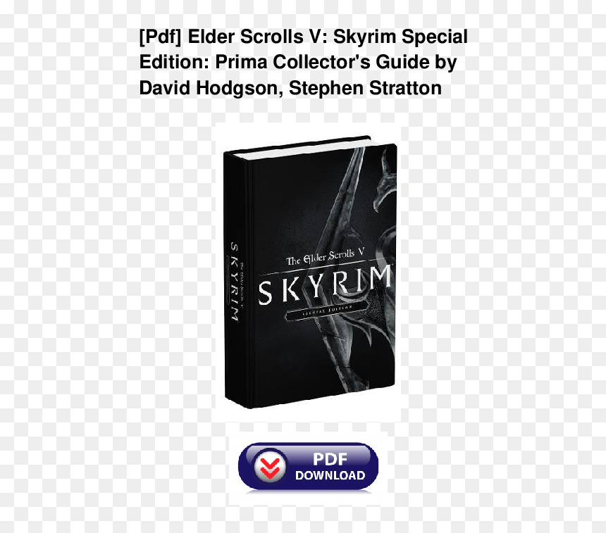 Screenshot, HD Png Download - skyrim special edition logo png