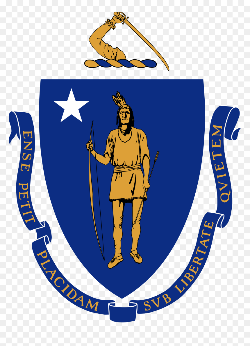 Operator Of Bay State Taxpayer Broadband Network Files - Transparent Massachusetts State Flag, HD Png Download - california state seal png