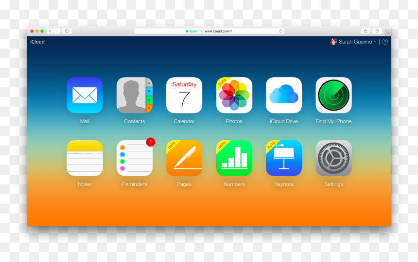 Icloud Main Page - Icloud Com Main Page, HD Png Download - icloud png