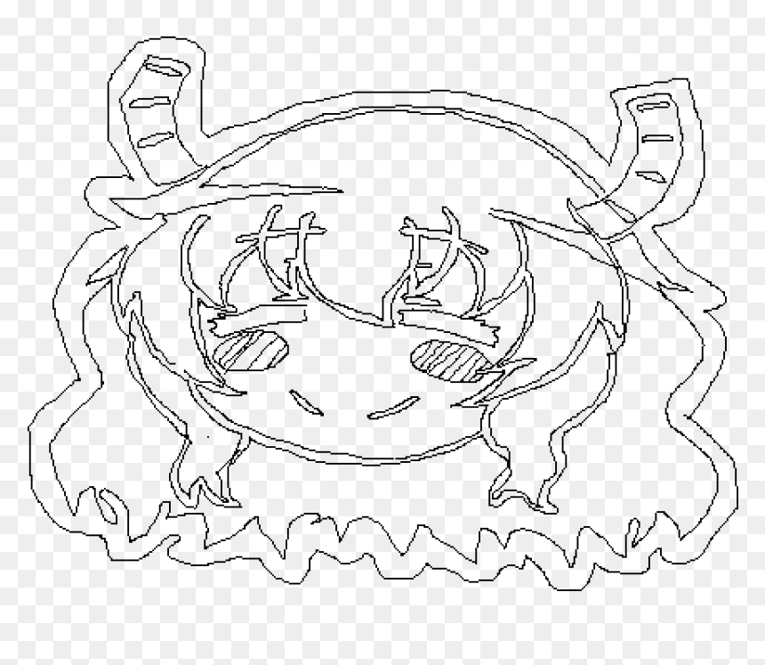 Transparent Dragon Maid Png - Line Art, Png Download - lucoa png