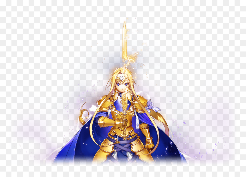 Sword Art Online Alice Png, Transparent Png - sword art online kirito png