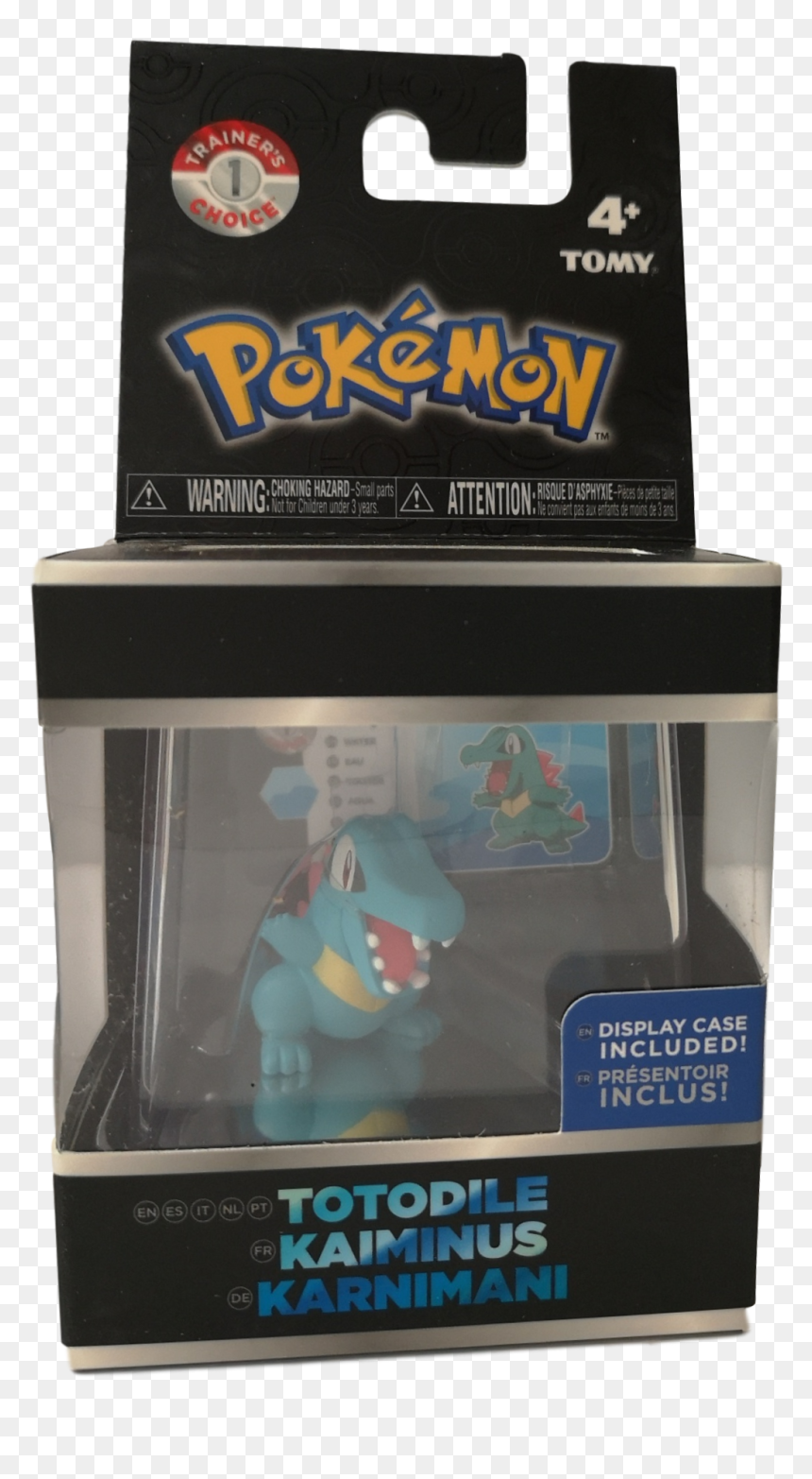Pokemon Trainer"s Choice Totodile Figure - Pokemon Bulbasaur Toys, HD Png Download - pokemon trainers png
