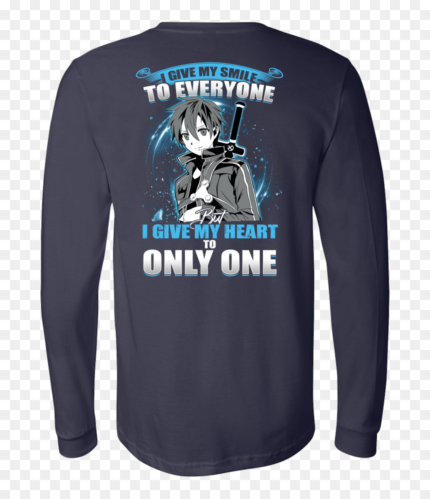 Sao Sword Art Online - Long-sleeved T-shirt, HD Png Download - sword art online kirito png