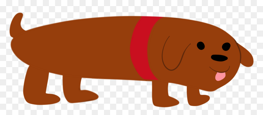 Badly Drawn Pups - Badly Drawn Weiner, HD Png Download - weiner dog png