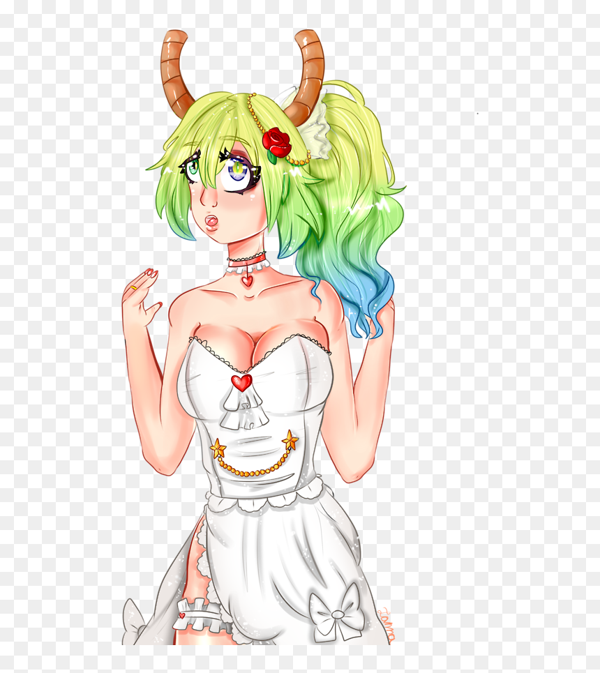 Drew Lucoa In A Wedding Dress Bc Why Not - Illustration, HD Png Download - lucoa png