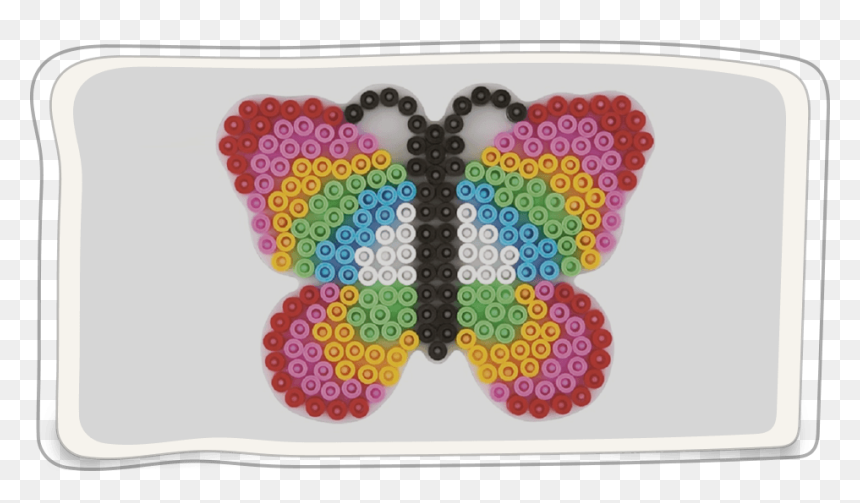 Hama Beads Heart , Png Download - Butterfly Hama Beads, Transparent Png - craft supplies png