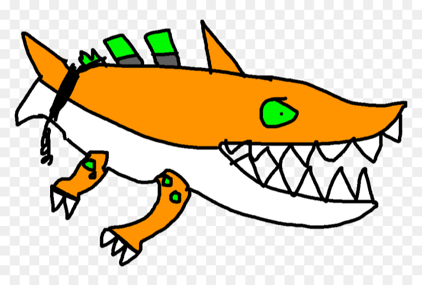 Atomic Shark Hungry Shark, HD Png Download - left shark png