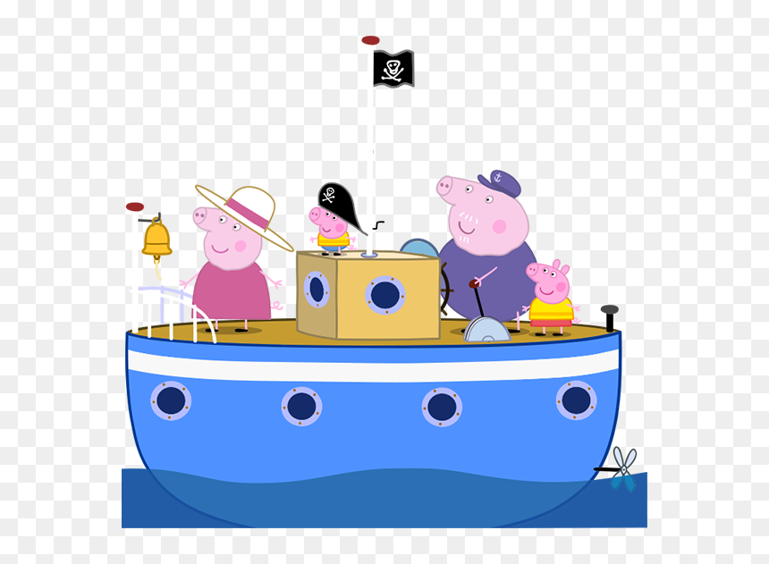 Cartoon, HD Png Download - peppa pig cumpleaños png