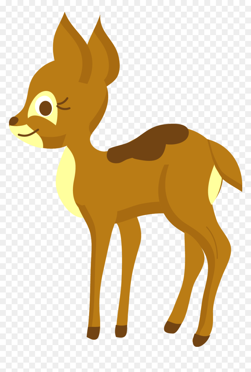 Branca De Neve Animal Veado - Animais Da Branca De Neve, HD Png Download - branca de neve png