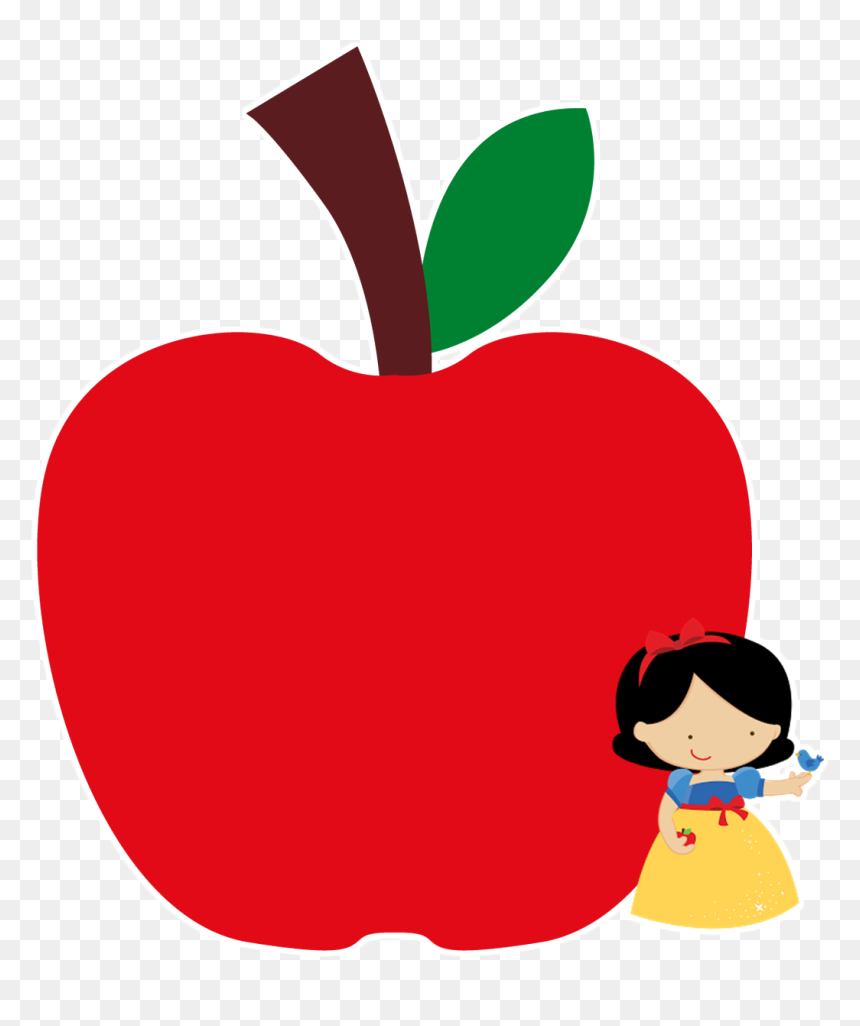 Branca De Neve - Manzana De Blanca Nieves, HD Png Download - branca de neve png