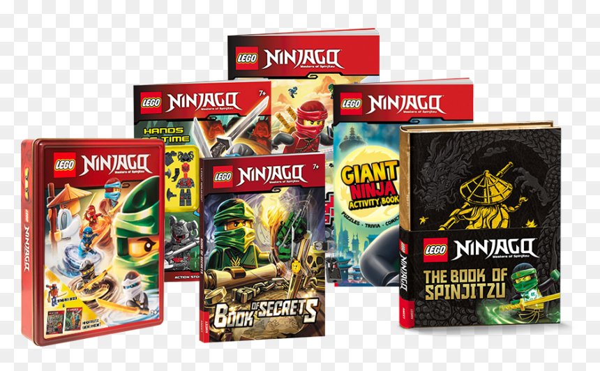 Ninjago Book Of Spinjitzu, HD Png Download - lego ninjago png