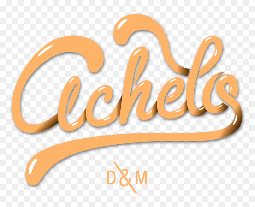 Achelo D&m - Calligraphy, HD Png Download - me gusta youtube png