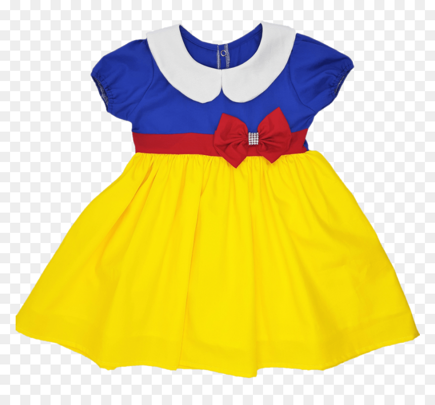 Vestido Infantil Branca De Neve, HD Png Download - branca de neve png