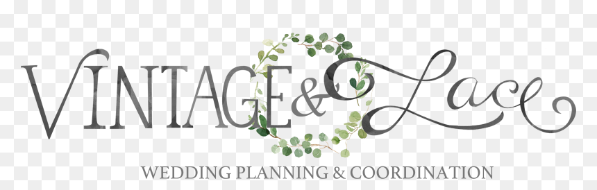 Vintage & Lace Weddings - Rustic Wedding Planner Logo, HD Png Download - vintage lace png