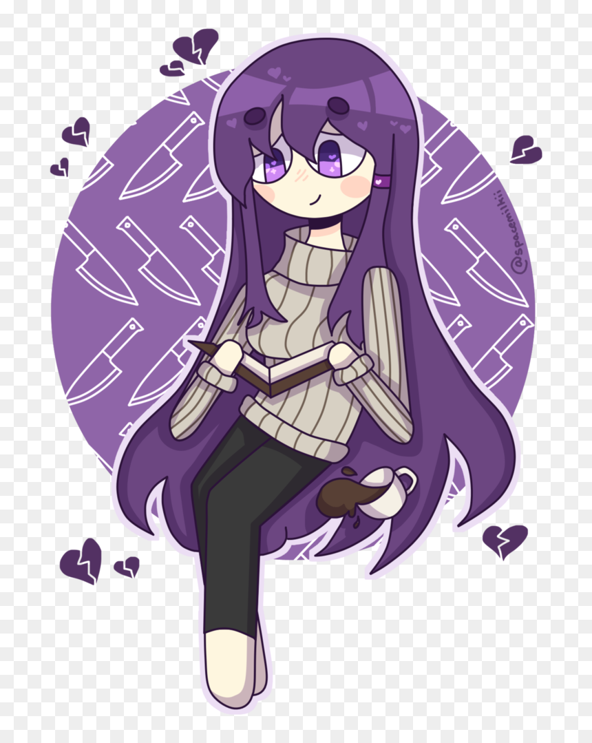 Cartoon, HD Png Download - ddlc yuri png