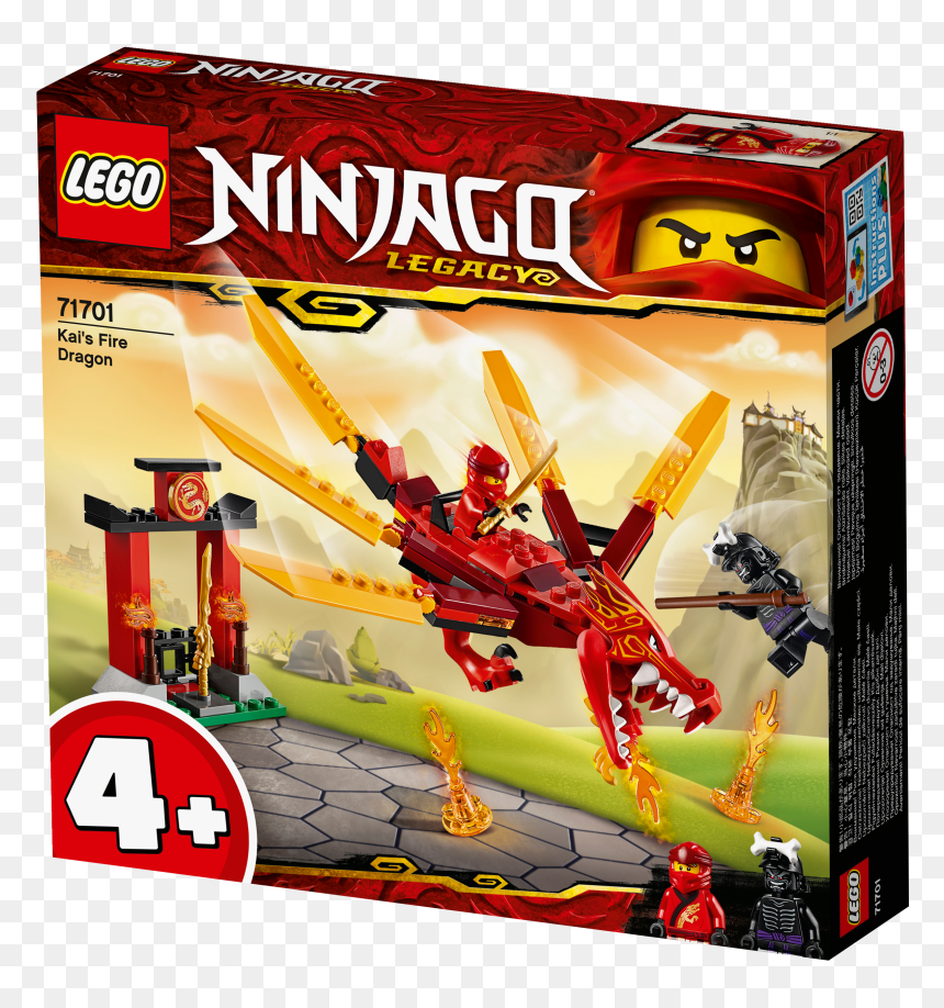 Lego Ninjago Legacy Fire Dragon, HD Png Download - lego ninjago png