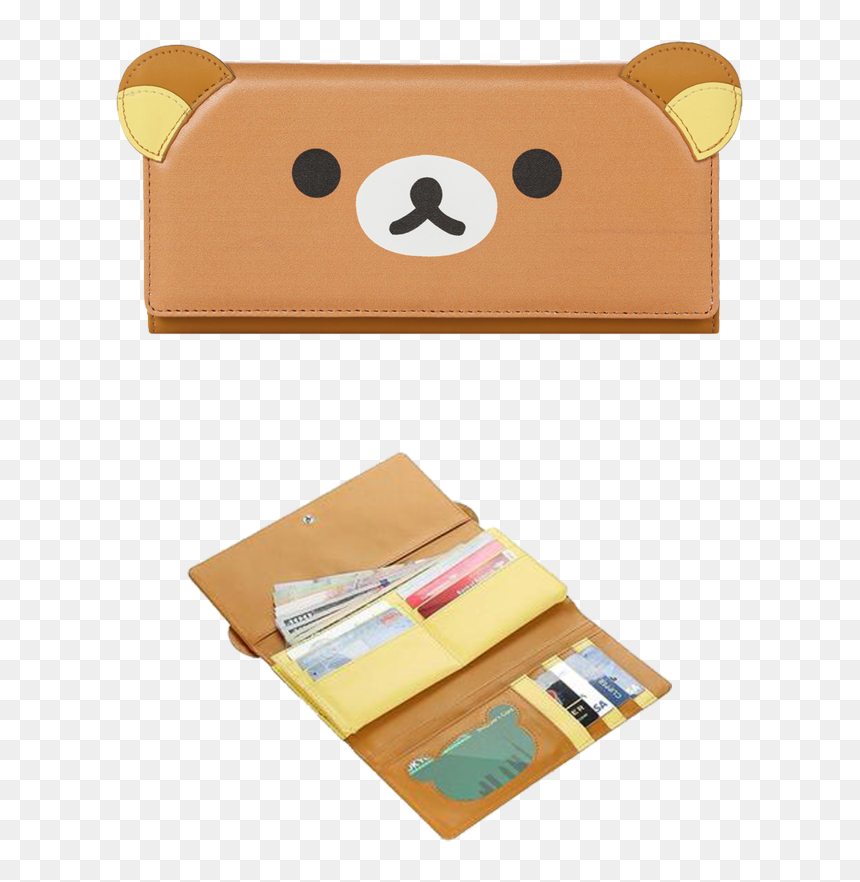 Rilakkuma Long Wallet, HD Png Download - rilakkuma face png