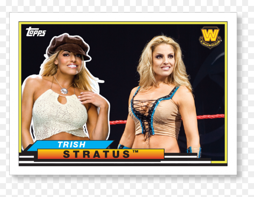 2018 Topps Wwe Heritage Trish Stratus - Cam Newton In Panthers Uniform, HD Png Download - trish stratus png