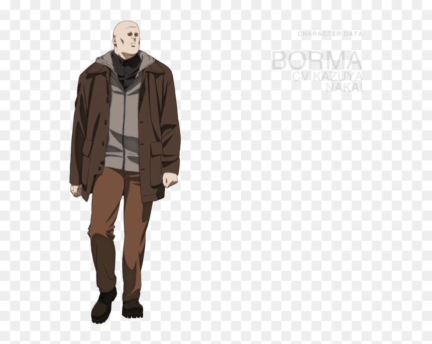 Com/img/character Bg 6 Character Data Borma（ボーマ） Cv - Ghost In The Shell Borma, HD Png Download - kazuya png