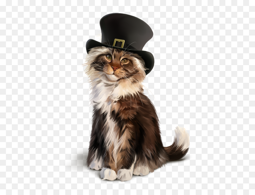 Patricks-day10 - St Patty's Day Cat, HD Png Download - alex prihodko png