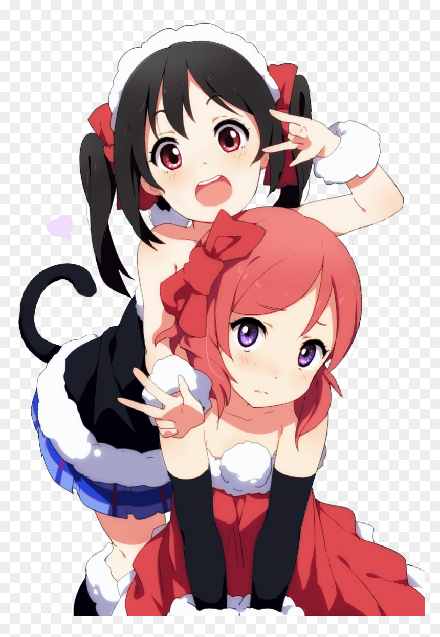 Happy Holidays Anime, HD Png Download - nico nico nii png