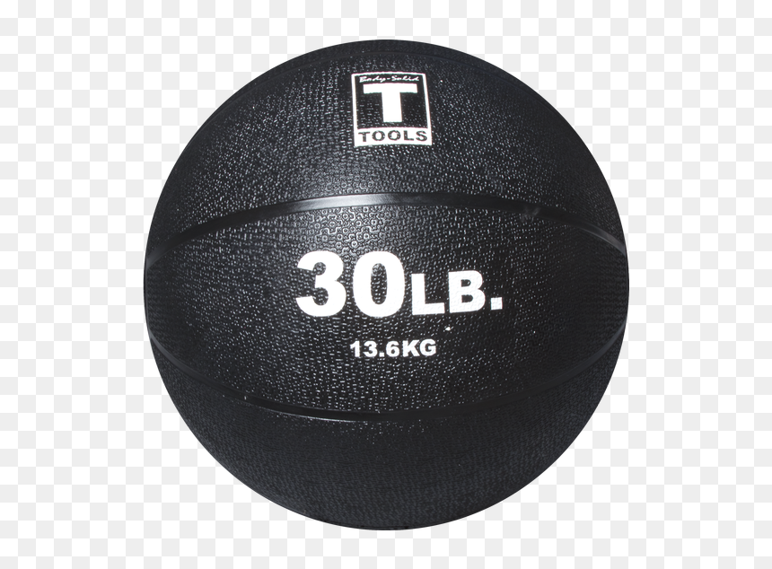 Body-solid Tools 30lb - Medicine Ball Black, HD Png Download - black ball png