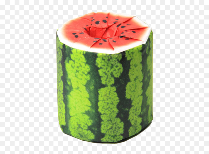 Toilet Paper Watermelon, HD Png Download - rilakkuma face png