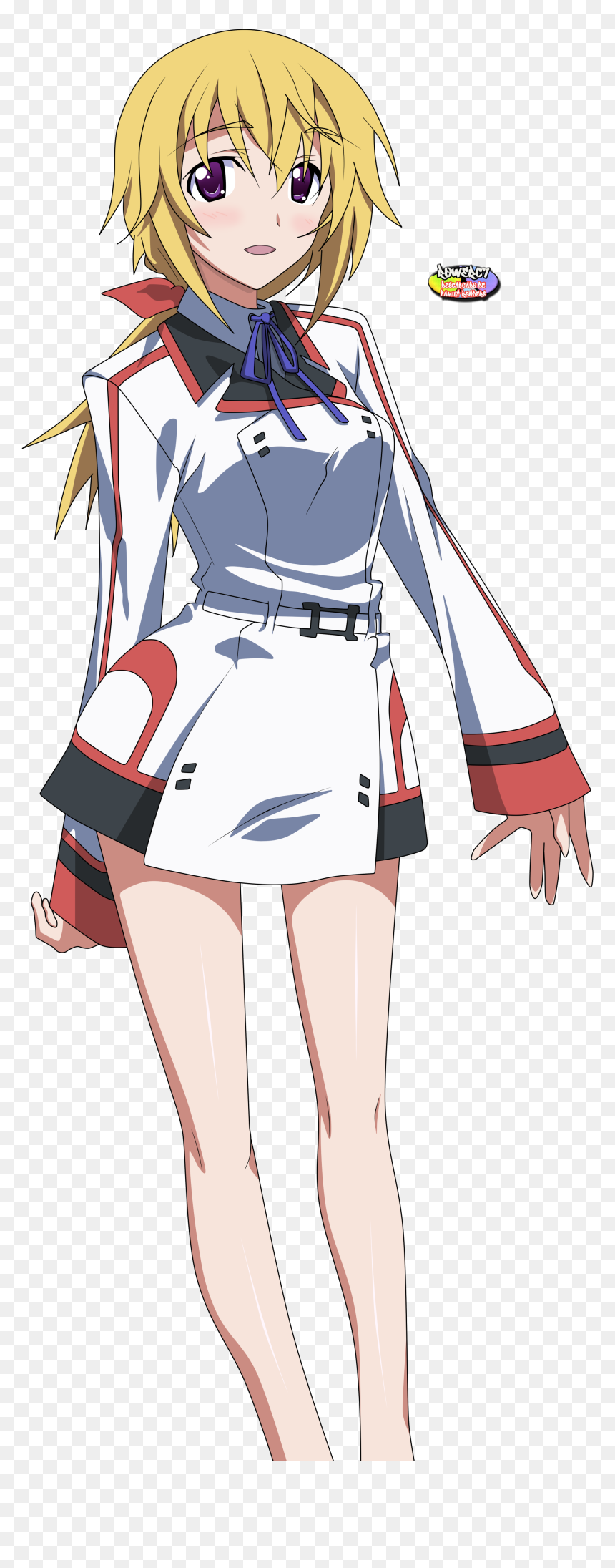 Infinite Stratos Charlotte Anime, HD Png Download - hidan png
