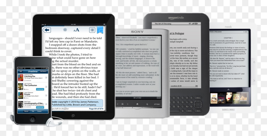 E-book Readers, HD Png Download - atat png