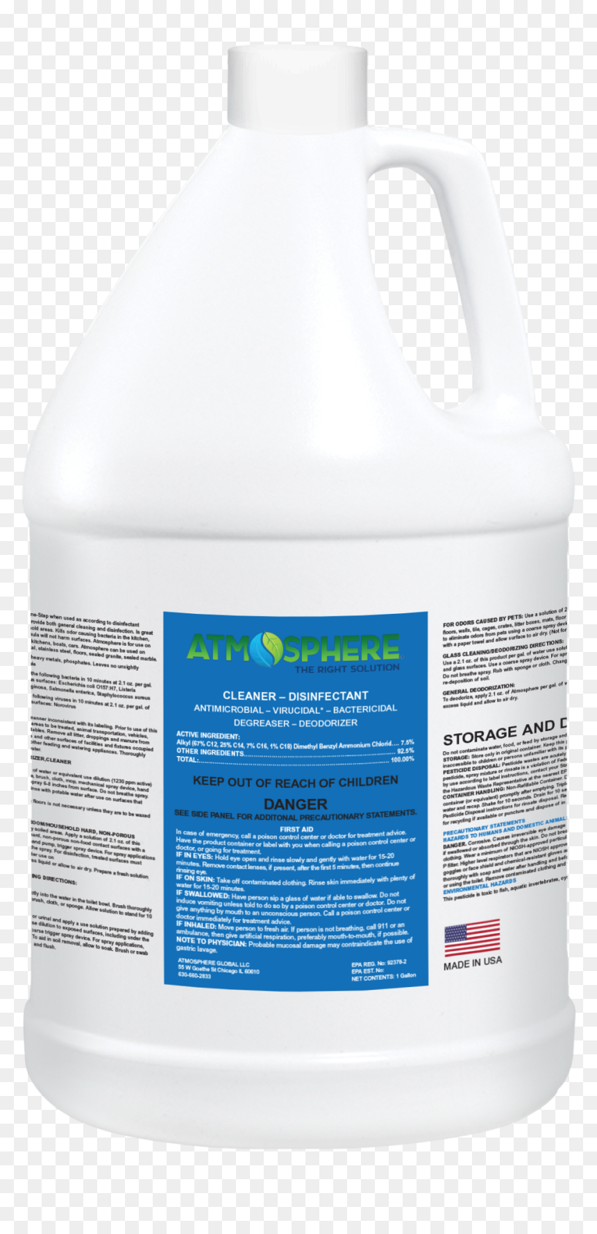 Plastic Bottle, HD Png Download - cleaning products png