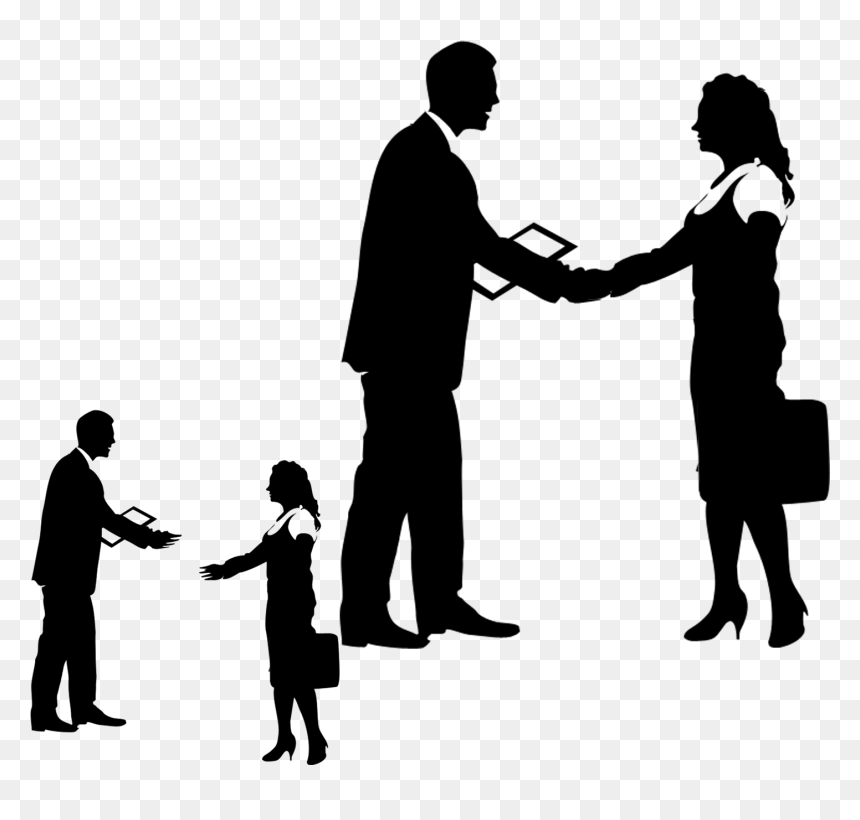 Business Plan Sales Presentation Business Administration - Administration Silhouette, HD Png Download - business plan png